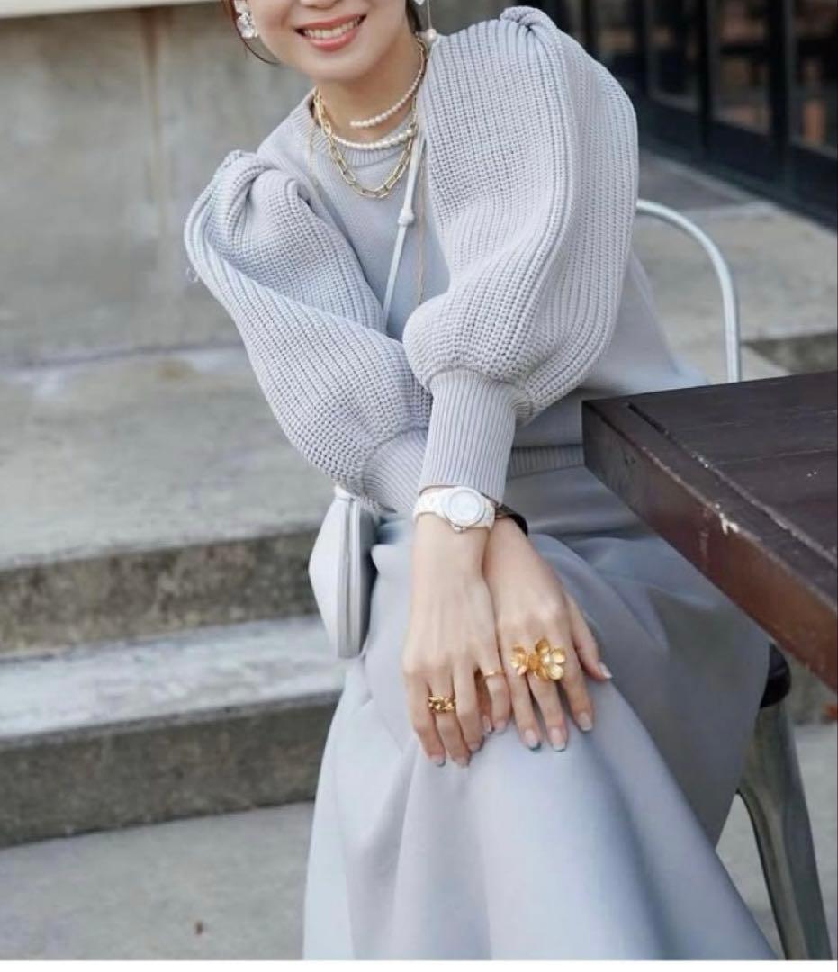 イデアルーチェ❤︎マーガレットセットアップ　グレー