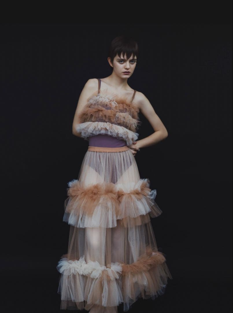 【美品】VIVIANO x JURK チュールビスチェ