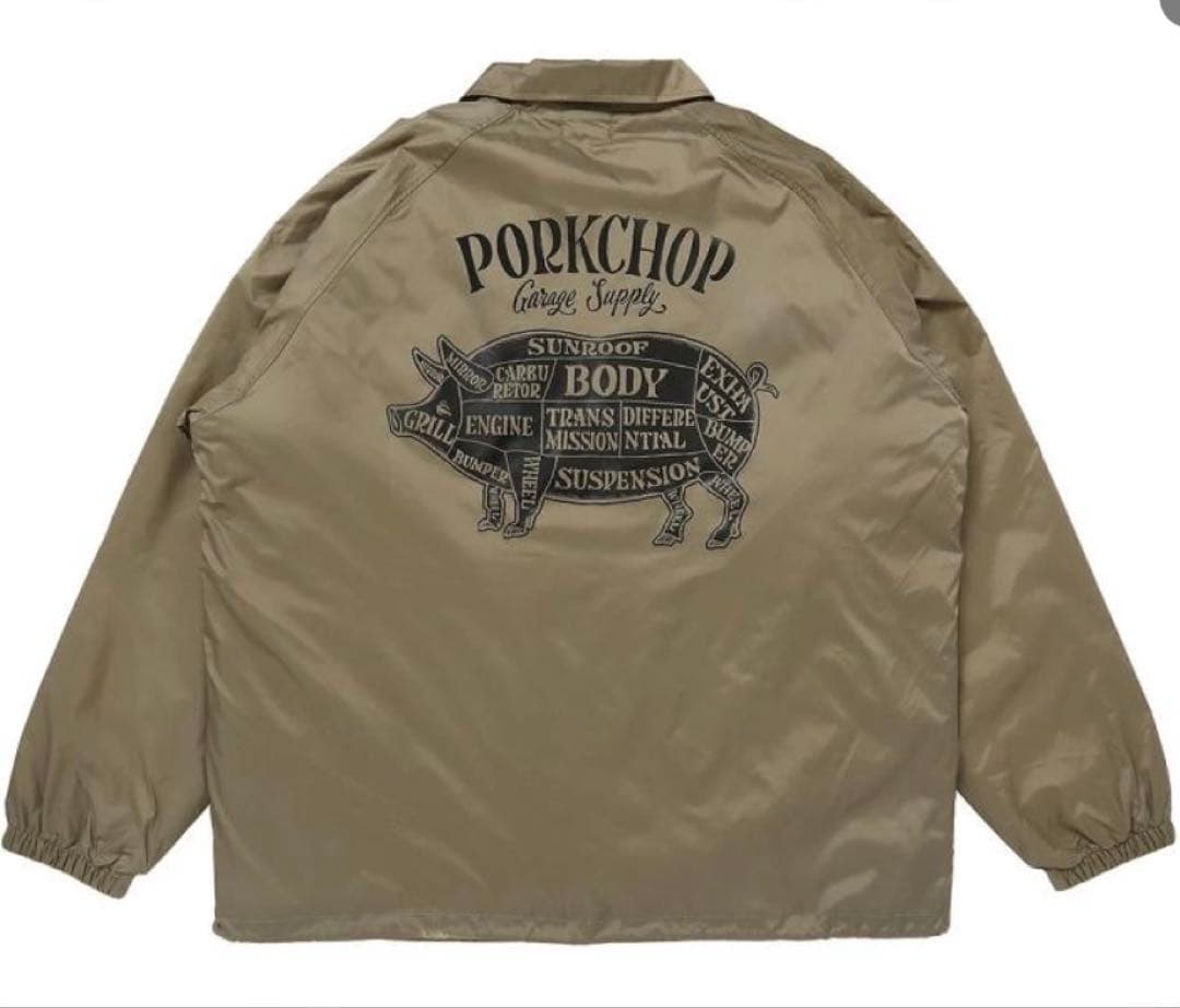 ジャケット・アウター PORKCHOP GARAGE SUPPLYBOA COACH JKT