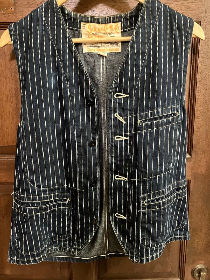 シュガーケーンウォバッシュベストsugar caneベスト