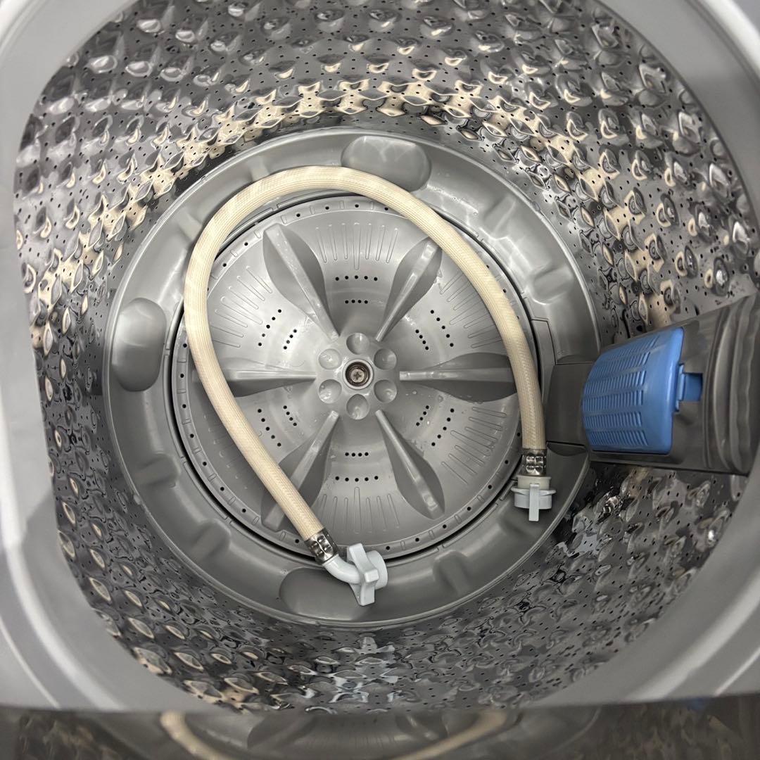 52⭕️冷蔵庫　洗濯機　黒　一人暮らしセット　安い　綺麗　設置無料　25年　大きめ