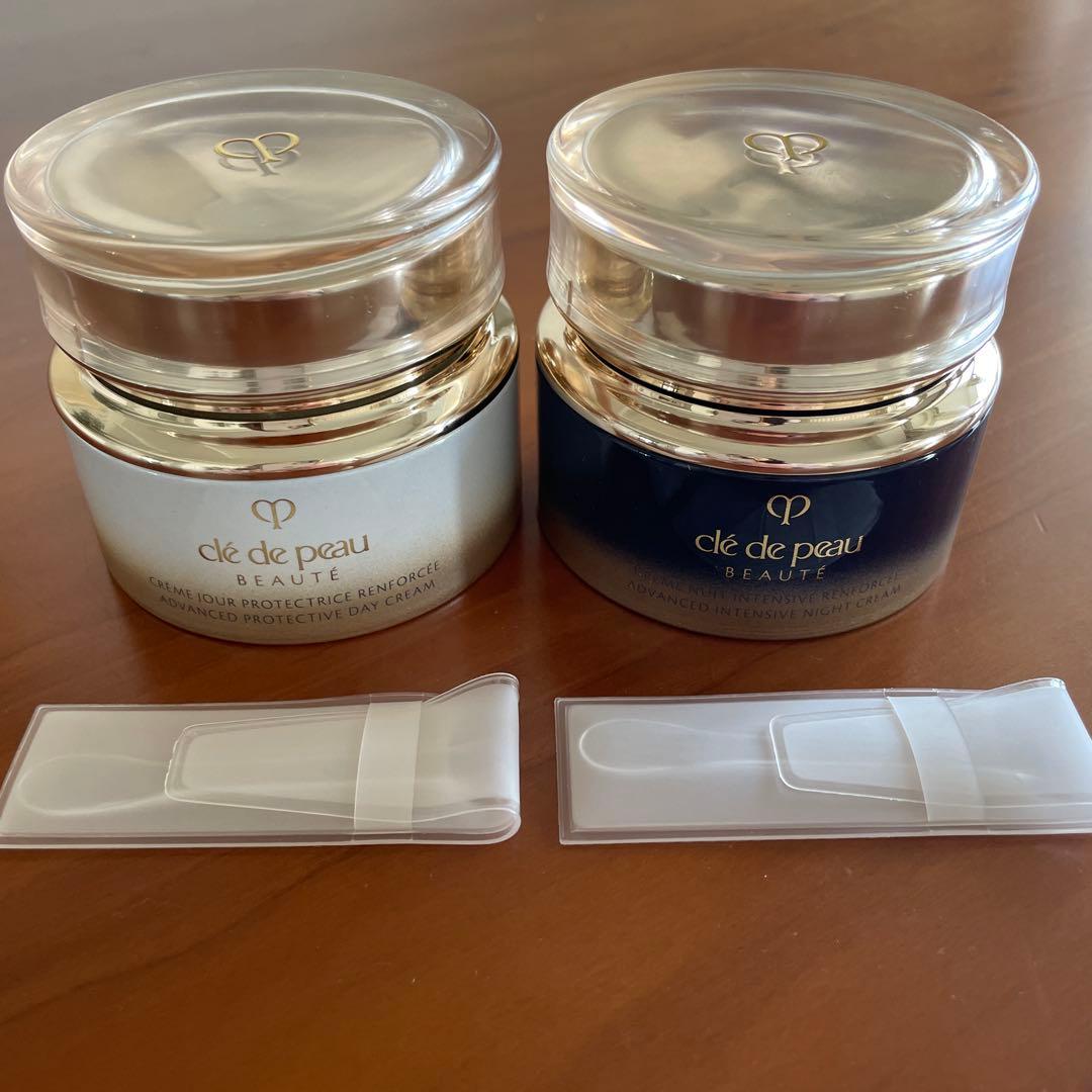 クレ・ド・ポー ボーテ クリーム状乳液 日中＆夜用50gセット　プロテクトゥリス