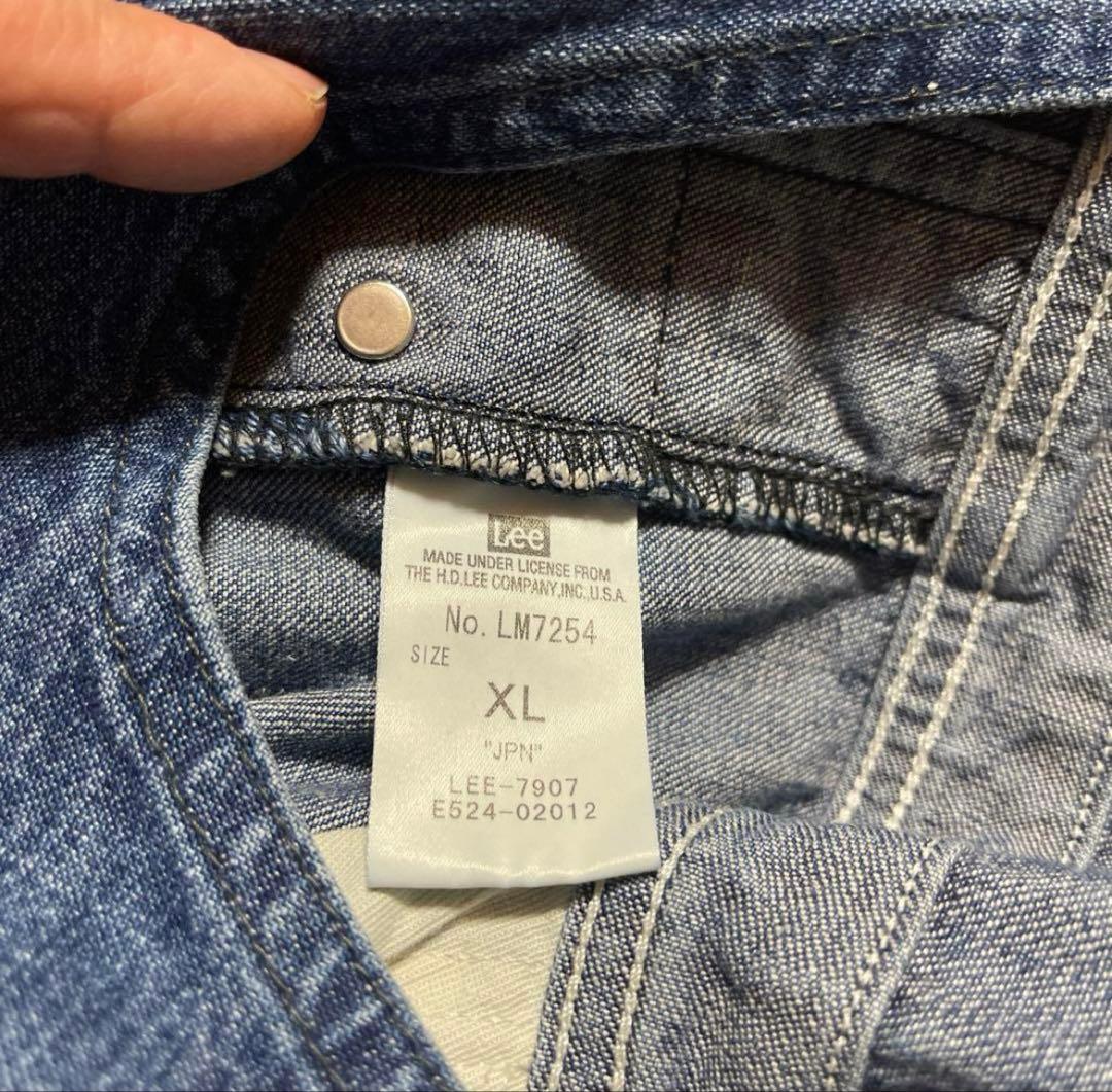 LEE オーバーオール　LM7254 サイズXL 日本製