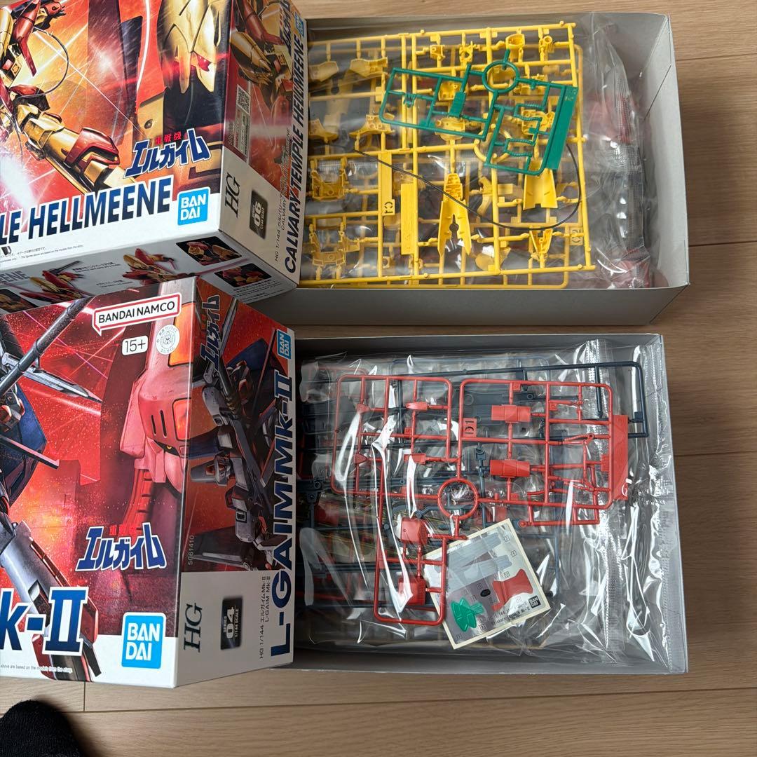 HG エルガイムMk-II＆カルバリーテンプルヘルミーネ