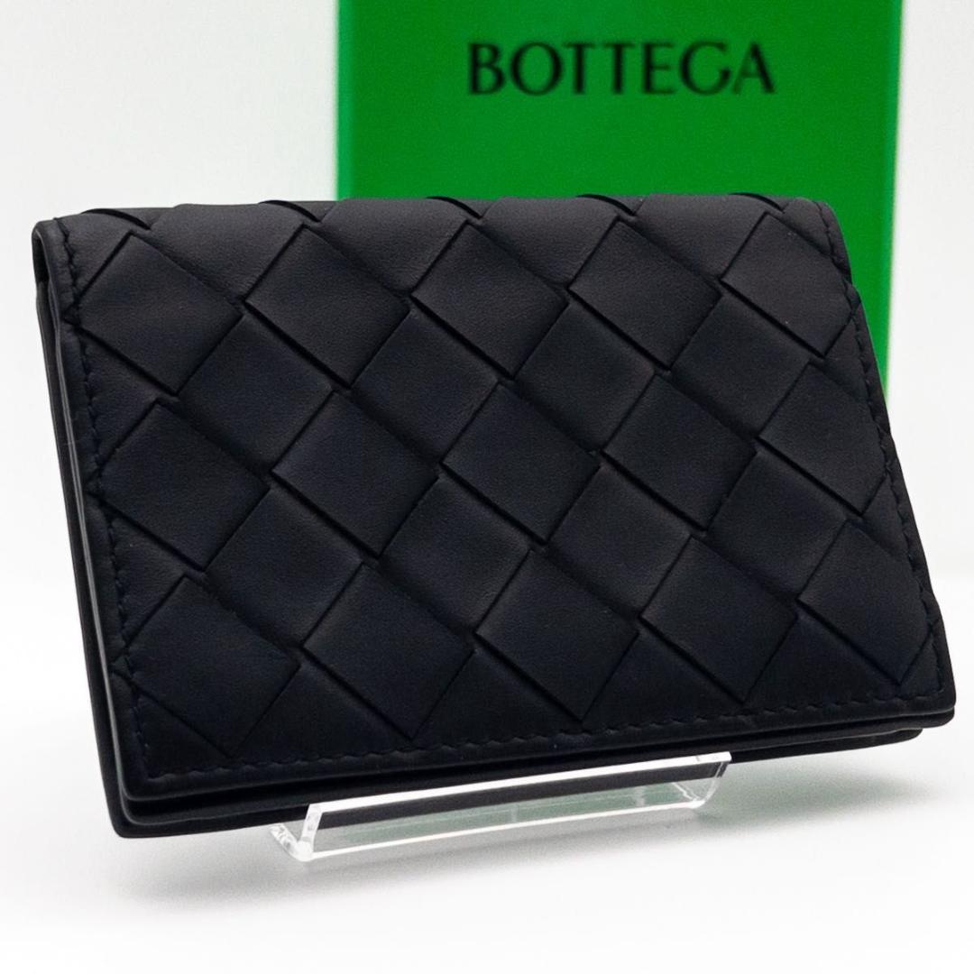 【超極美品】BOTTEGA VENETA 新型IC 名刺入れ　イントレチャート