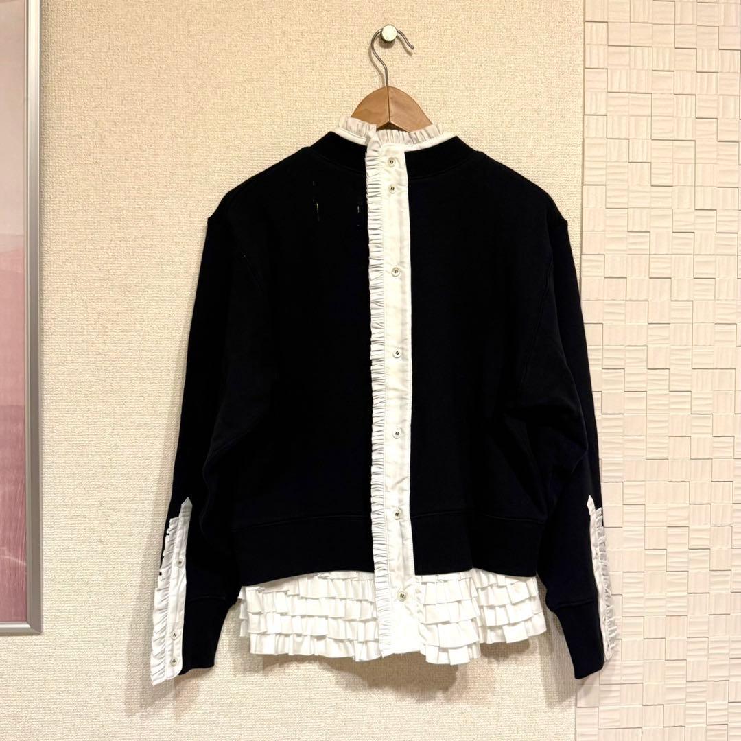 muveil シャツレイヤードプルオーバー