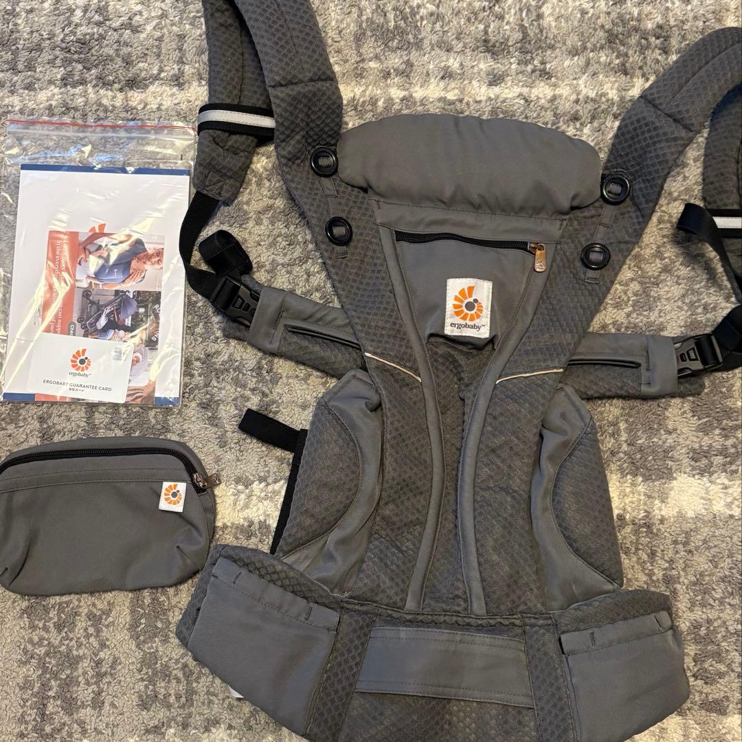 ergobaby オムニブリーズ 抱っこ紐　グラファイトグレー