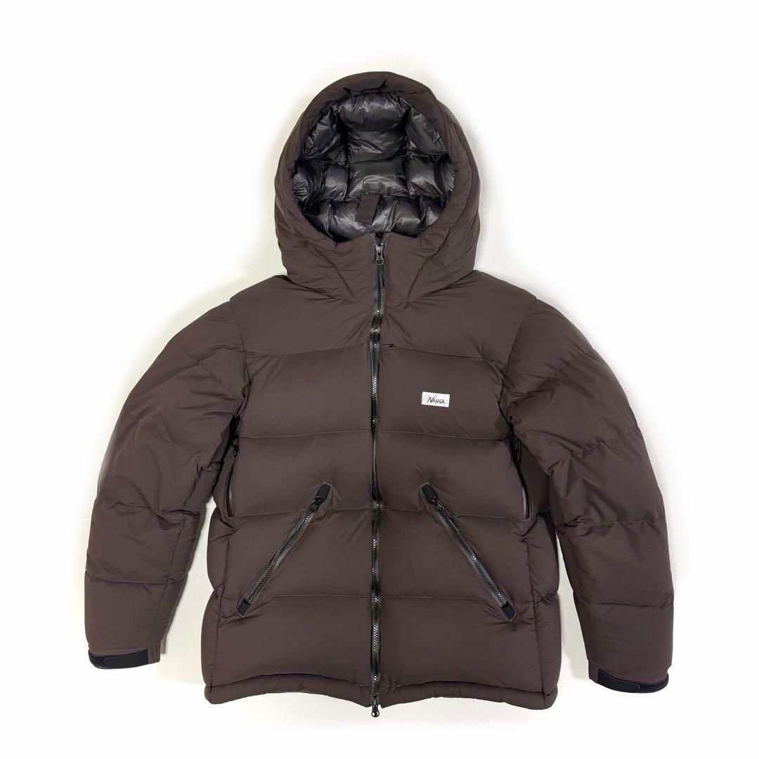 ナンガ ムーンロイド ホワイトレーベル 最強ダウン type1 ブラウン XL