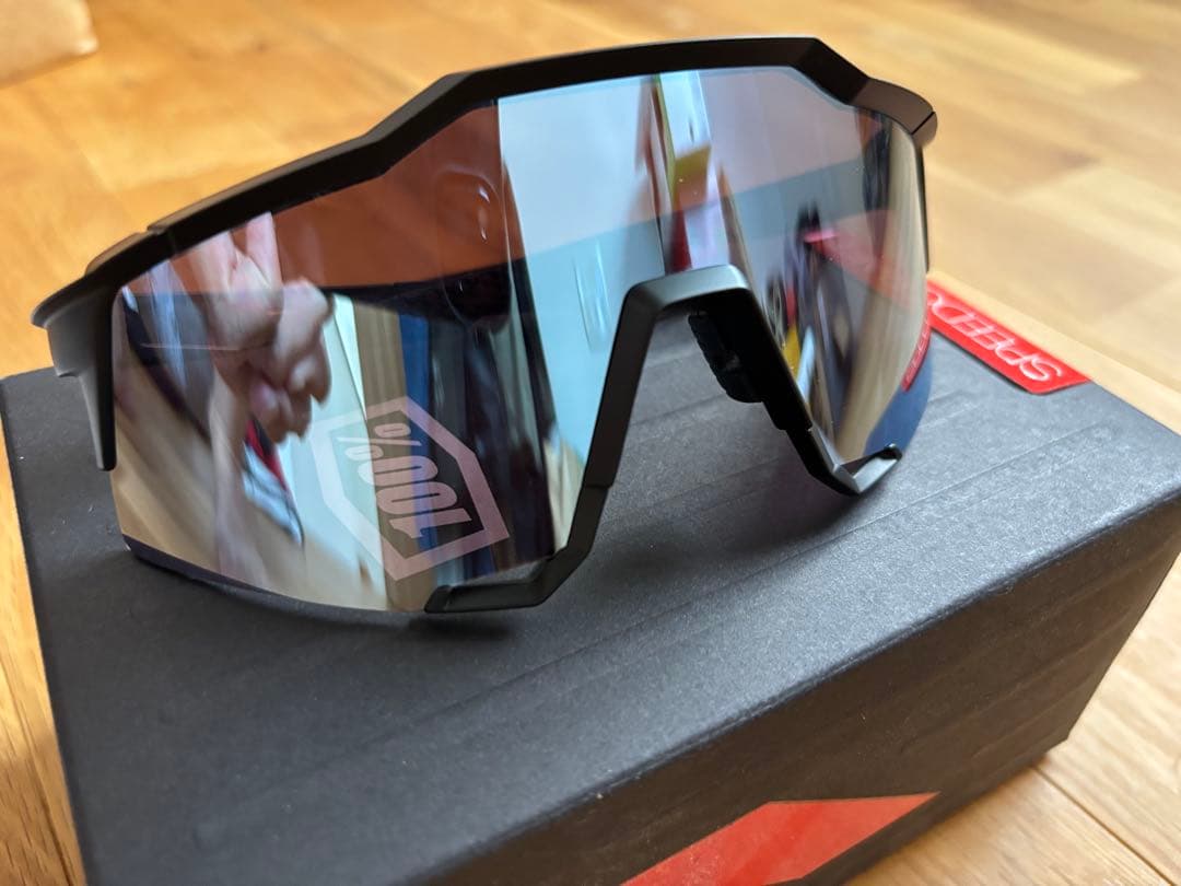 100% SPEEDCRAFT Blue ミラーレンズ