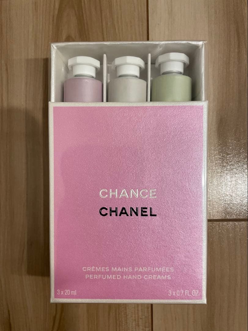 新品未開封　シャネル　CHANEL チャンスCHANCE ハンドクリームセット
