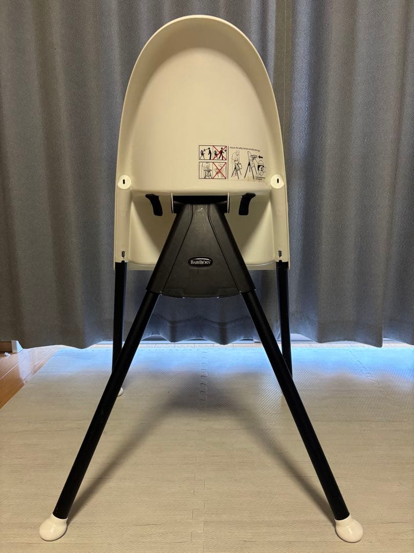 BabyBjorn ハイチェア ホワイト ベルト付き