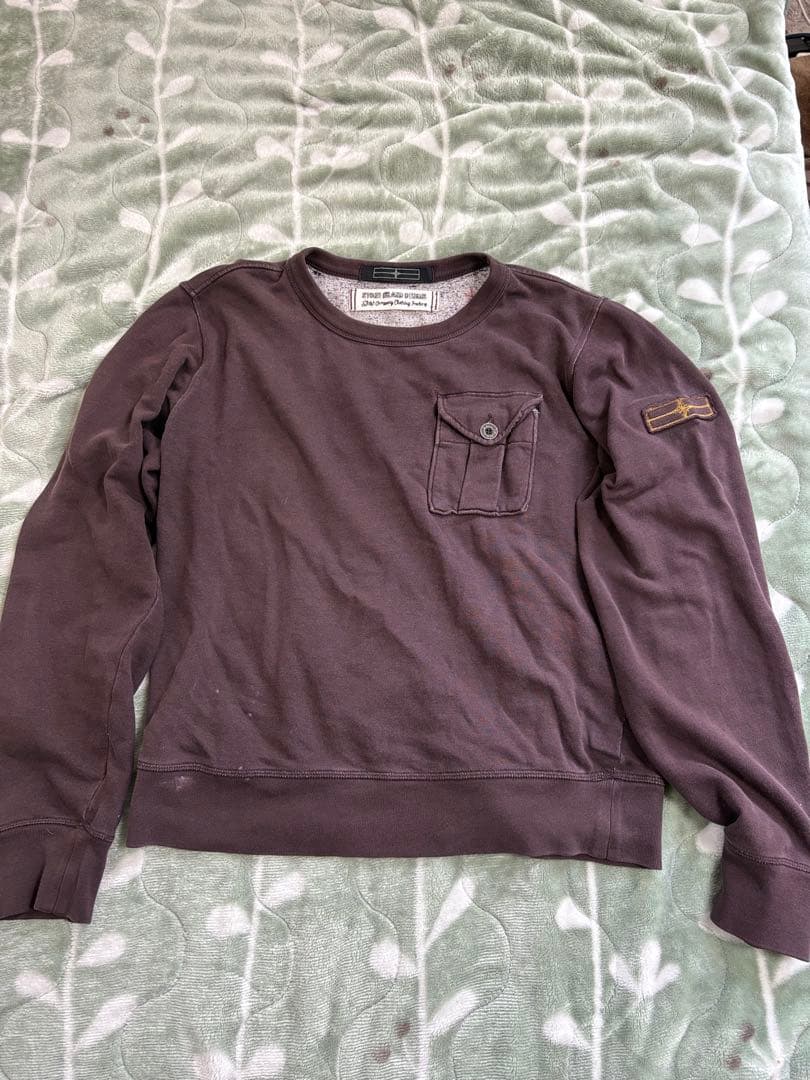 stone トレーナーボルドー