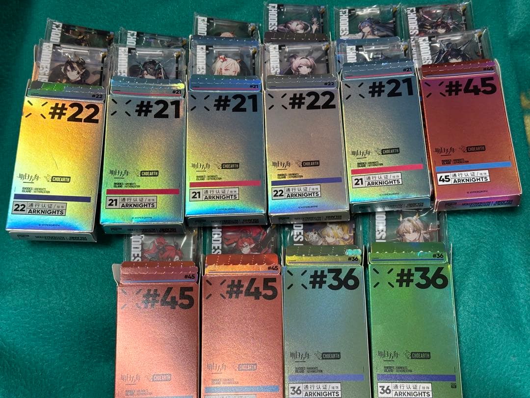 アークナイツ 通行認証 歳 ブレイズ　リン　昇進前後 まとめ売り