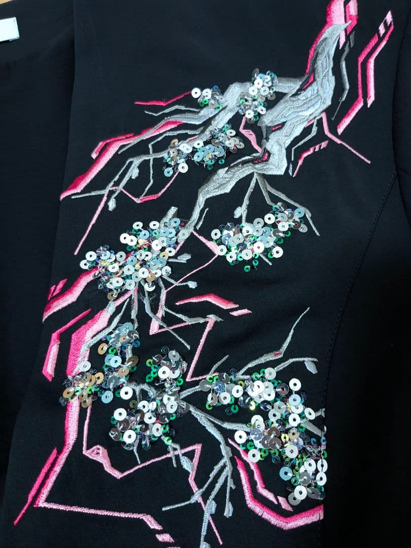 ダイエットブッチャー　桜　sakura ノーカラージャケット　極美品　サイズ3