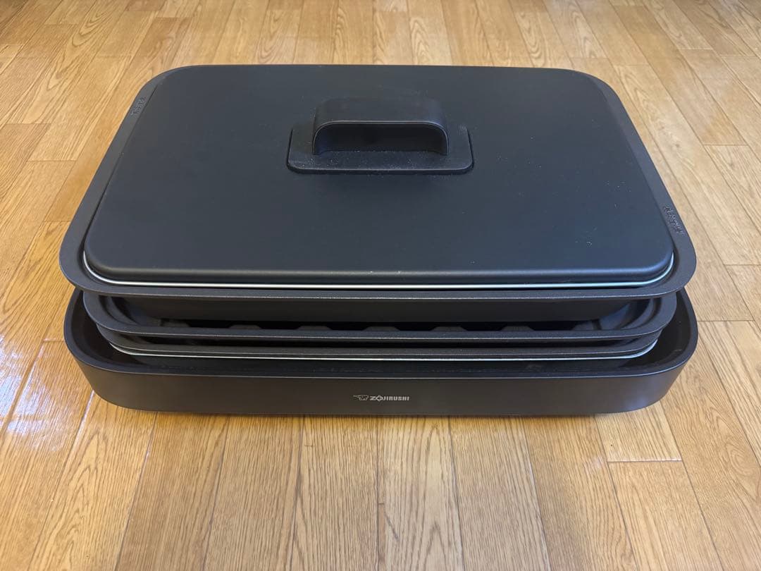 象印マホービン　ホットプレート　3枚タイプ　ブラック　EA-KK30 BA