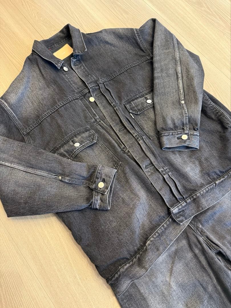 グラフペーパー　デニムセットアップ　サイズ2