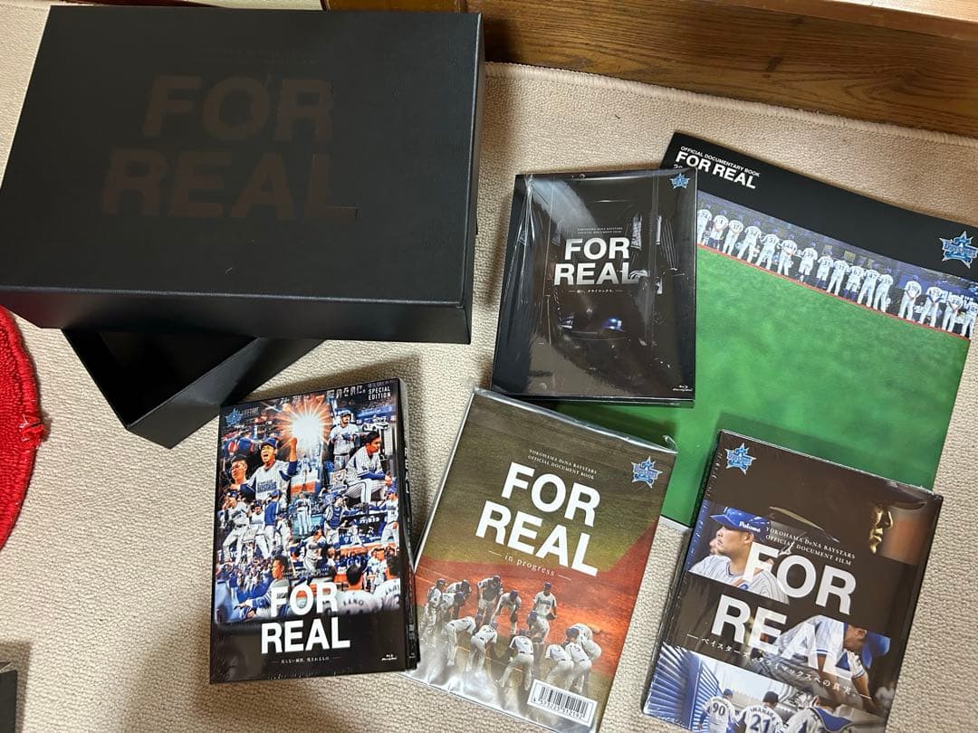 横浜DeNAベイスターズFOR REAL DVD、ブックセット 専用ボックス付き