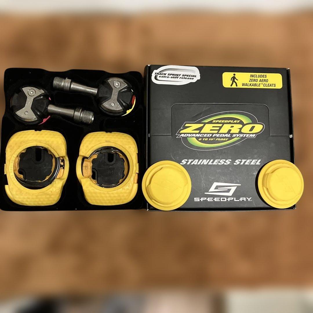 SPEEDPLAYペダルクリートセット ステンレス　TRACK
