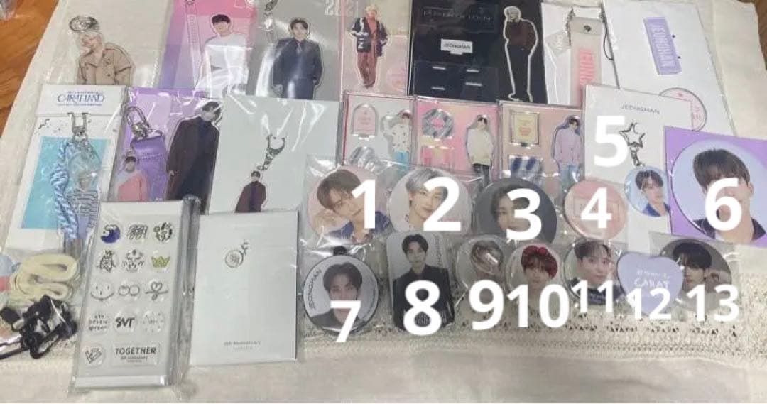 SEVENTEEN ジョンハン アクリルスタンド アクリルスティック 缶バッジ