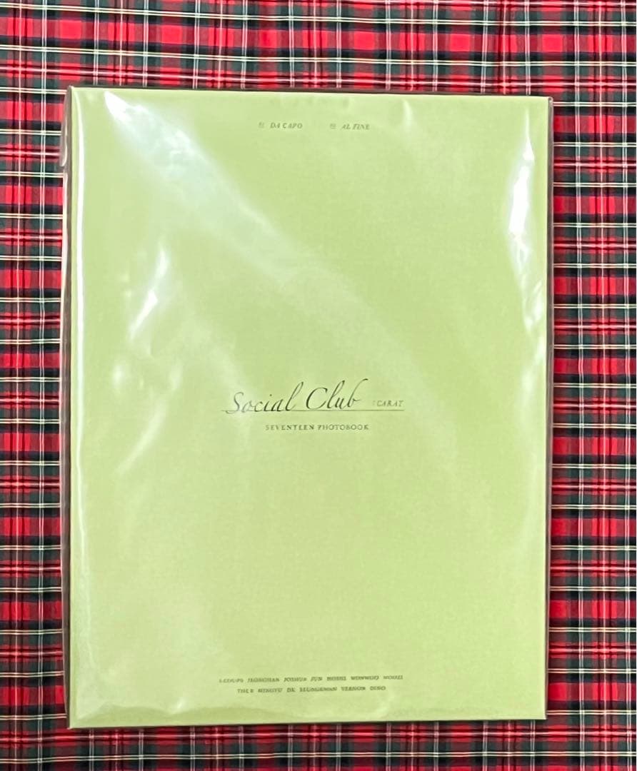 K-POP・アジア SEVENTEEN PHOTOBOOK SOCIAL CLUB : CARAT