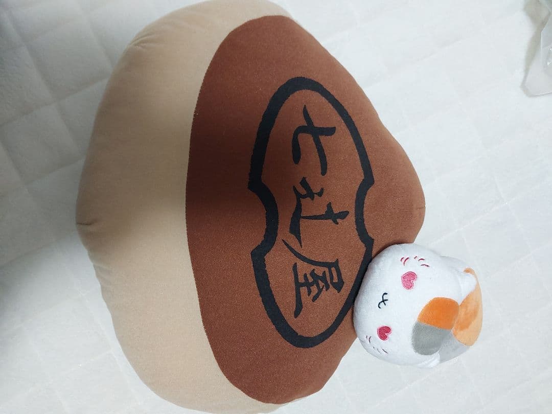 一番くじ　夏目友人帳　にゃんこ先生　クッション　エビフライサンド　たい焼き