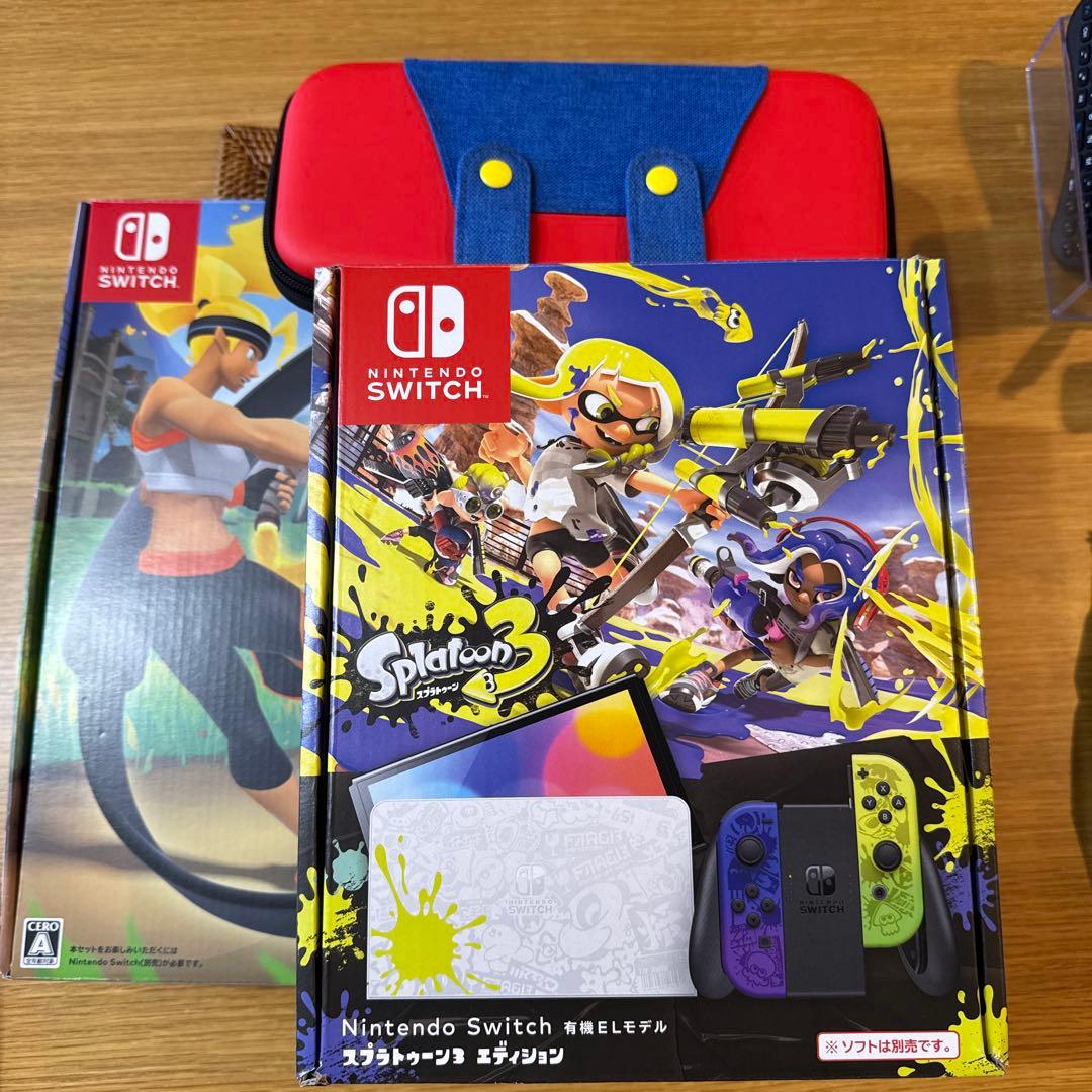 Nintendo Switchスプラトゥーン3エディション本体とおまけ付き