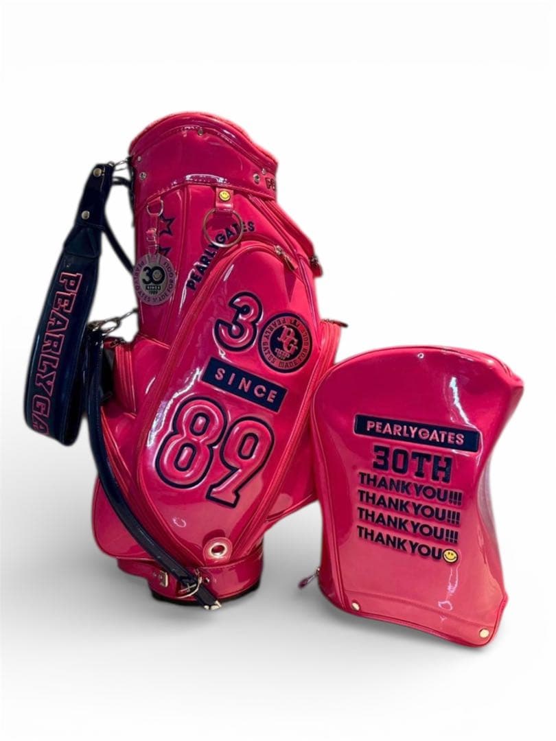 【極美品】30周年限定モデル PEARLY GATES キャディバッ グ