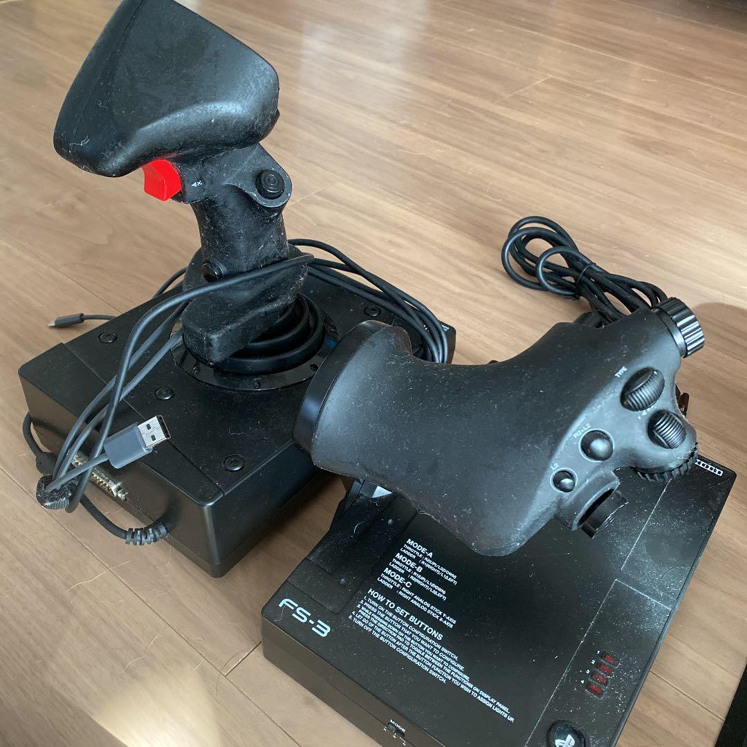 playstation4本体、VR、フライトスティックセット