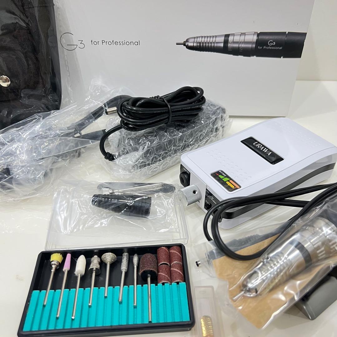 ①ネイル用 URAWA ネイルマシン ミニターネイルフィニッシャーウラワ-G3