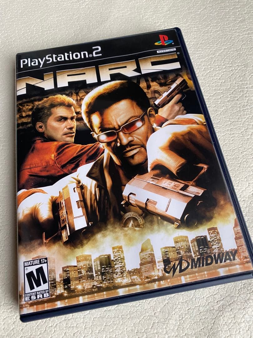 ps2ソフト NARC ナーク　北米版　海外版