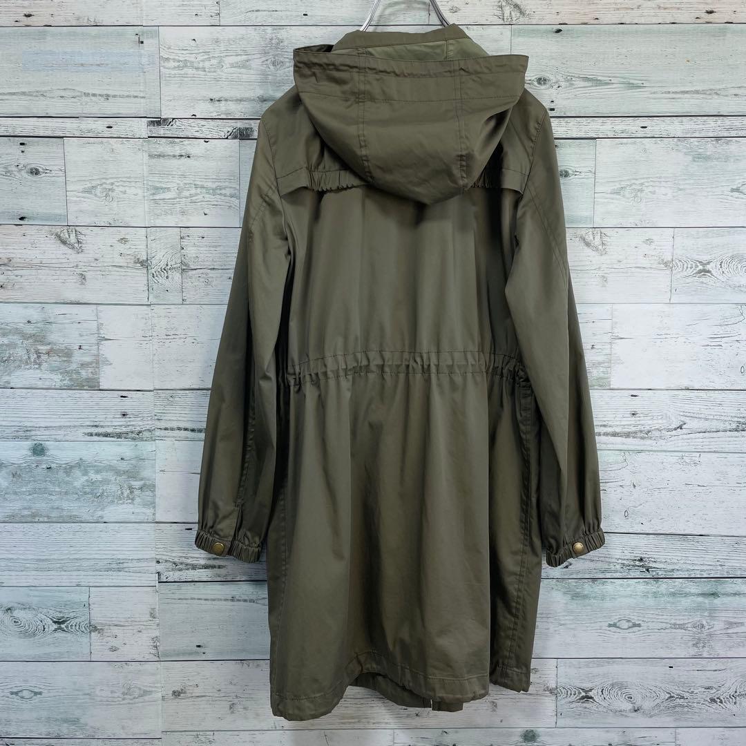 ☆ほぼ未使用☆マッキントッシュフィロソフィー　モッズコート　カーキ　ロゴ刻印