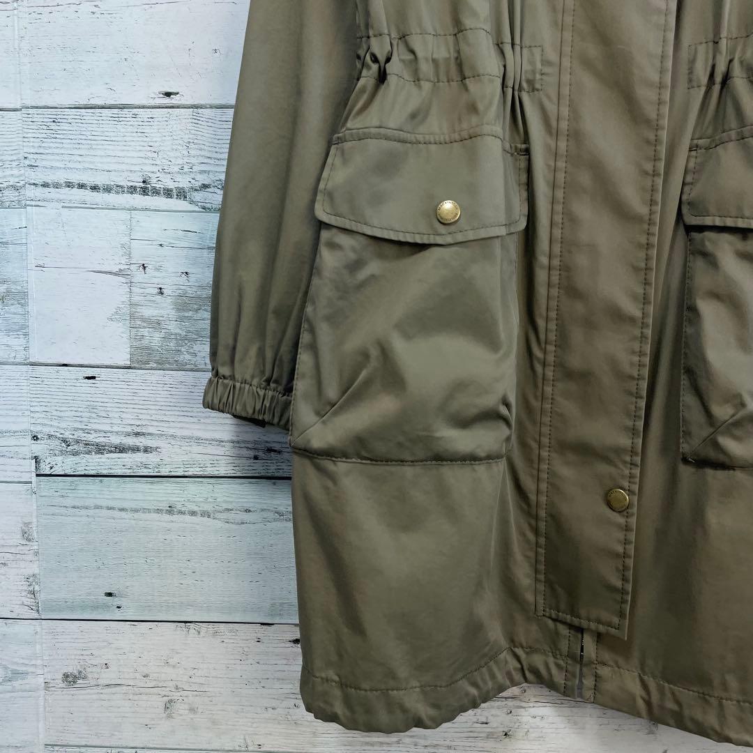 ☆ほぼ未使用☆マッキントッシュフィロソフィー　モッズコート　カーキ　ロゴ刻印