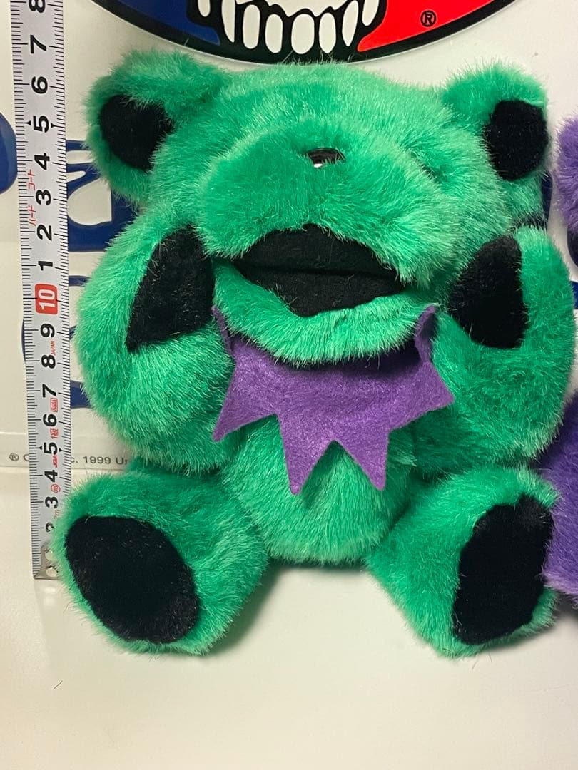 グレイトフルデッドベア 8インチ プラッシュ Grateful dead 3体