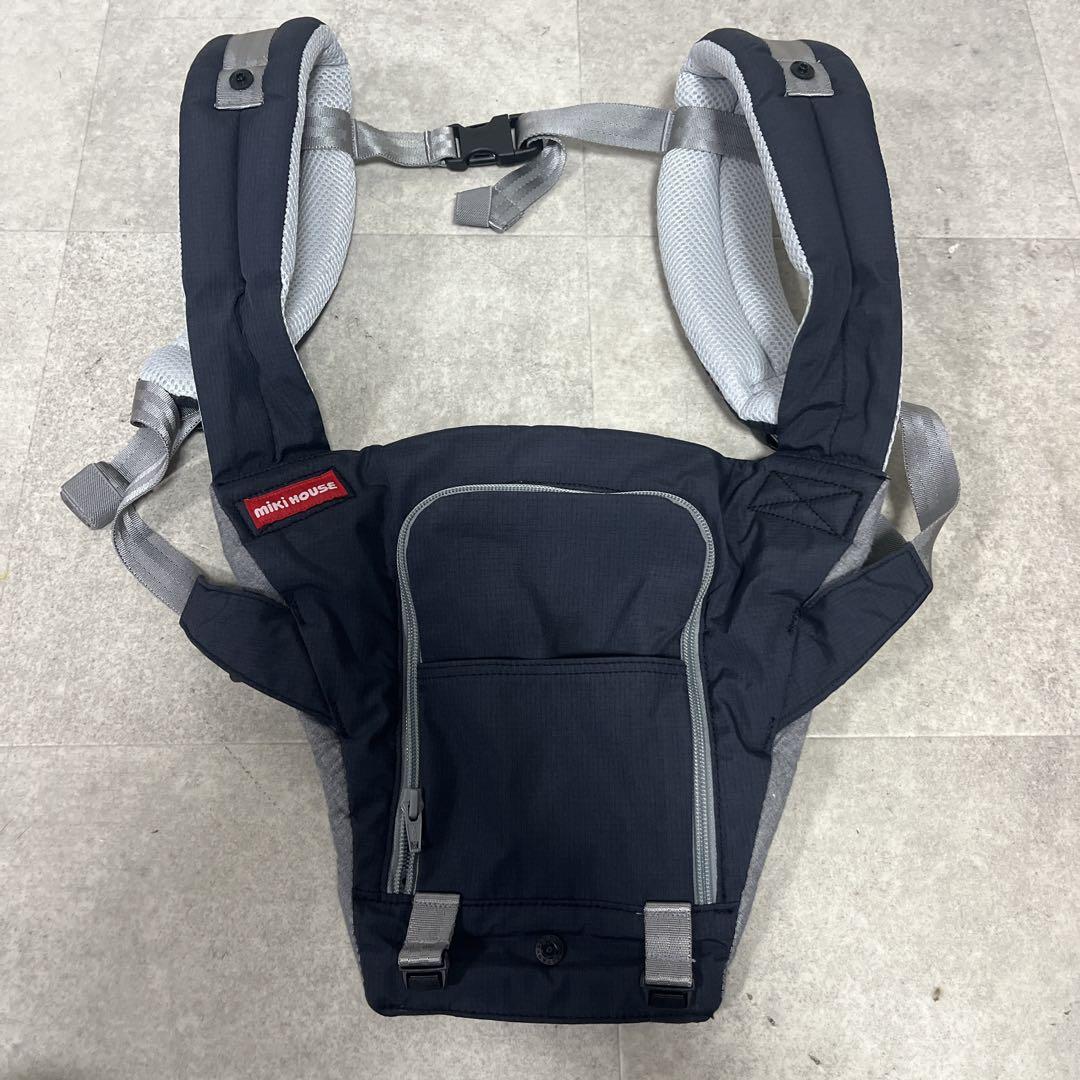 【美品】miki HOUSE×POGNAE ベビーキャリア抱っこ紐