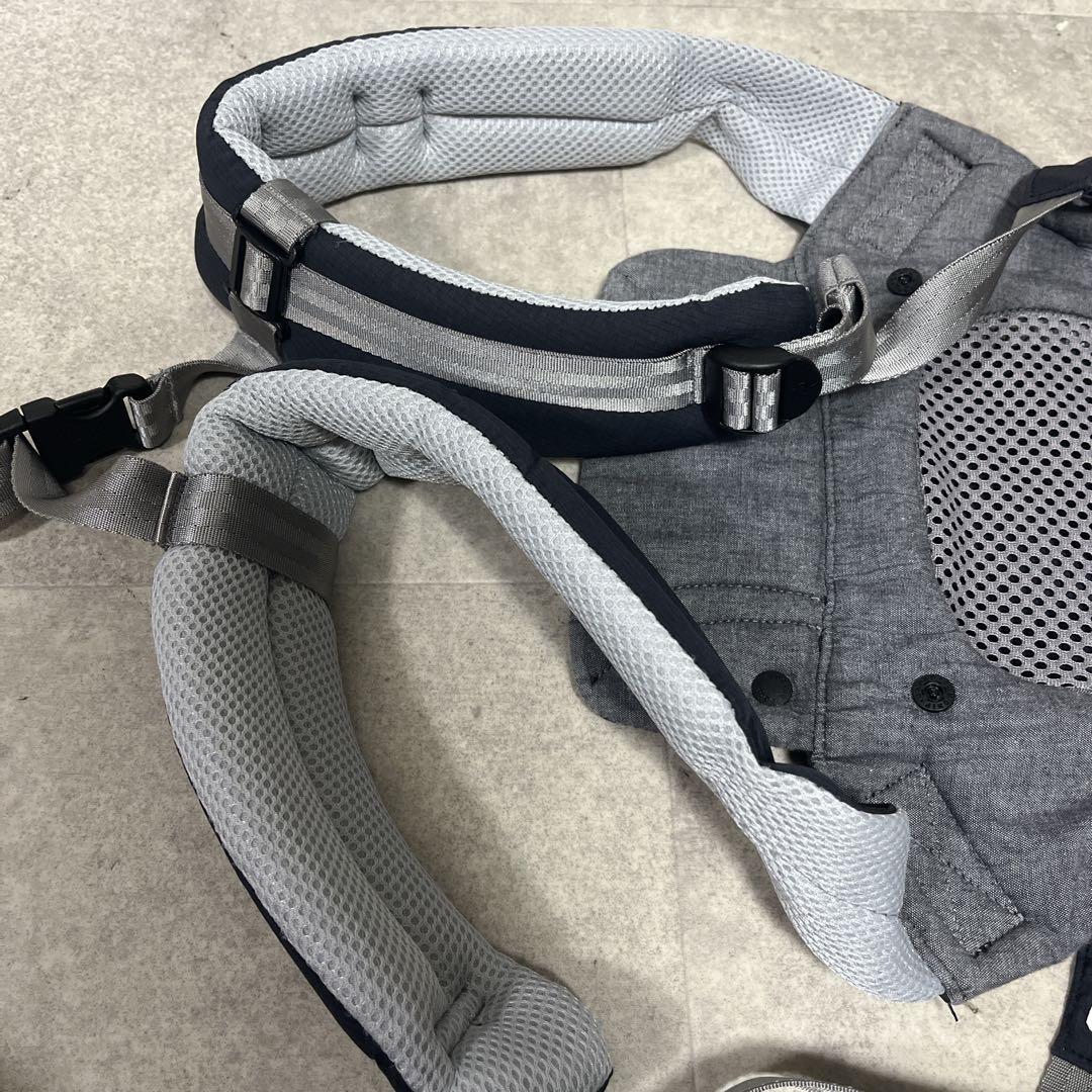 【美品】miki HOUSE×POGNAE ベビーキャリア抱っこ紐