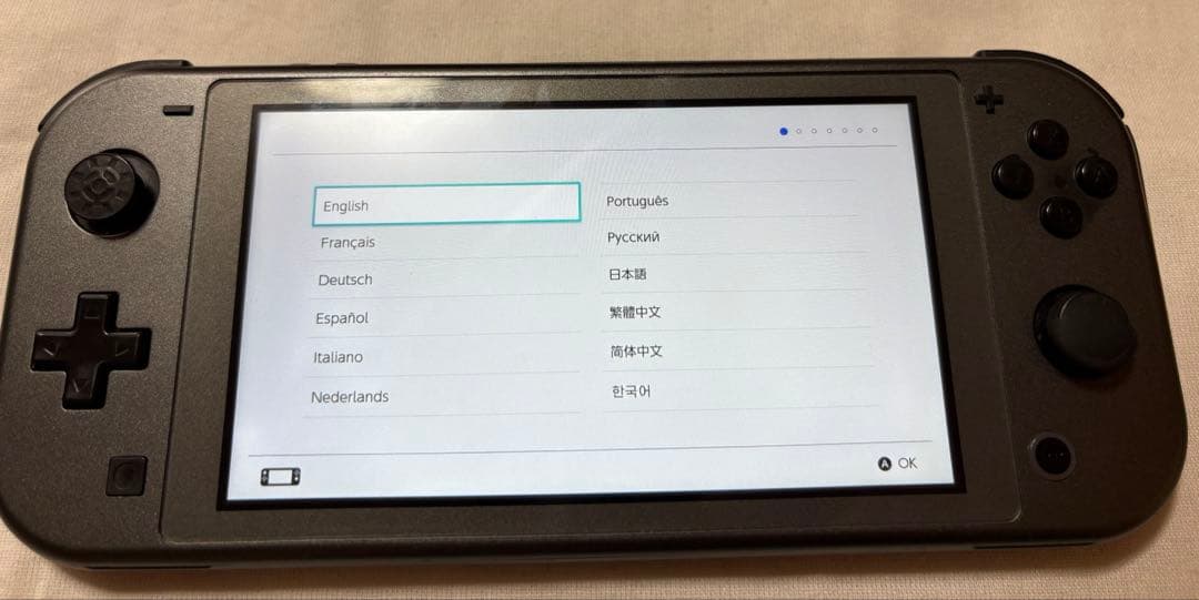 Nintendo Switch Lightポケモン 限定 デザイン ジャンク品