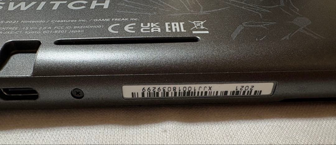 Nintendo Switch Lightポケモン 限定 デザイン ジャンク品