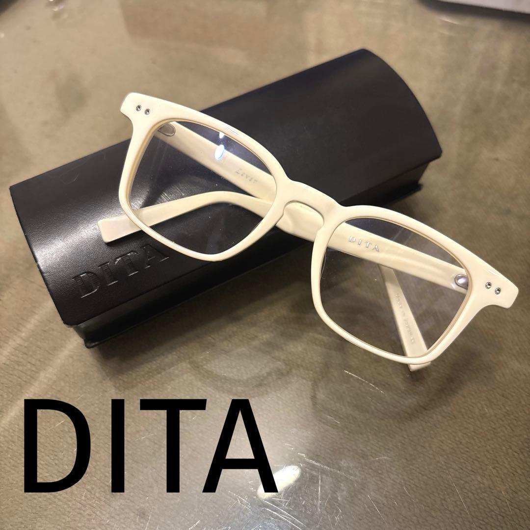 美品！DITA ディータ　Lever ホワイト