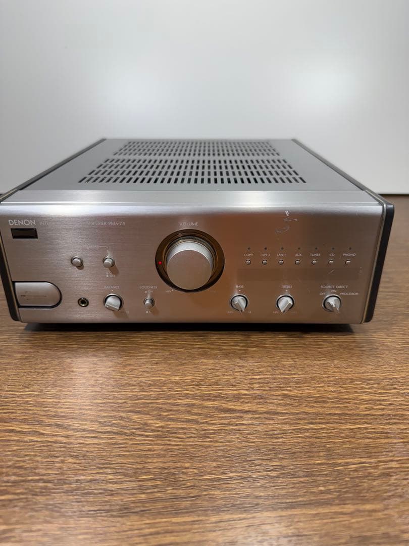 【動作品】DENON PMA-7.5 プリメインアンプ 90年代名機