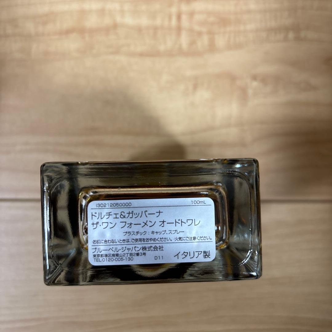 ドルチェ&ガッバーナ　ザワン　ザ　ワン　フォーメン　オードトワレ　100ml
