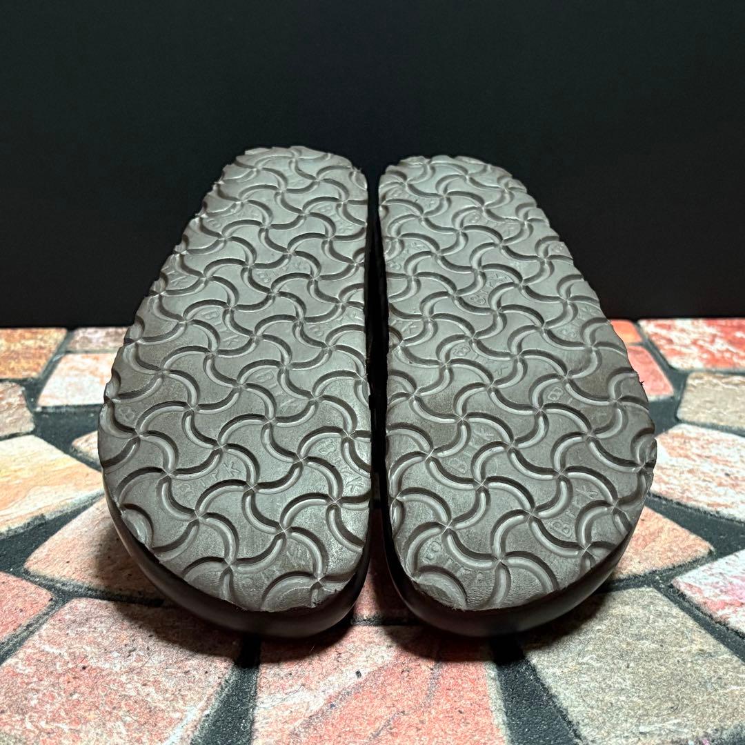 極美品　ビルケンシュトック　サンダル　22.5cm サボ　Tストラップ　ブラウン