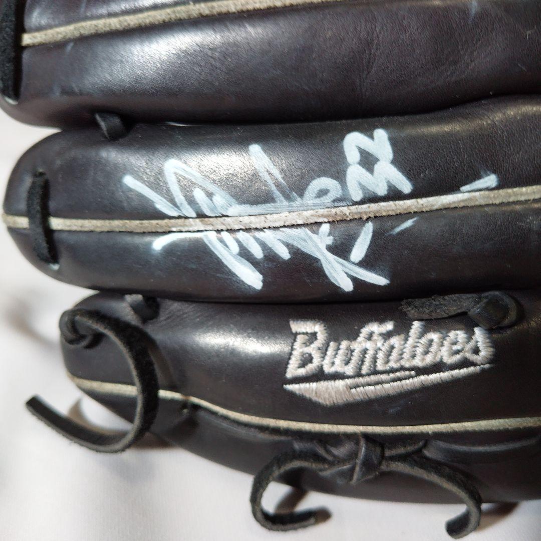 近鉄バファローズ　前田忠節選手　実使用グラブ　グローブ　プロ支給品