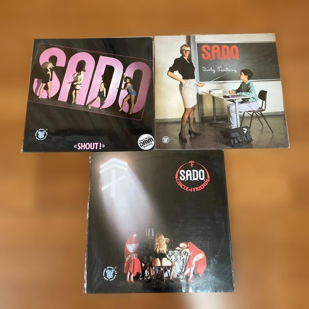 S.A.D.O. ジャーマン・メタル レコード3枚セット