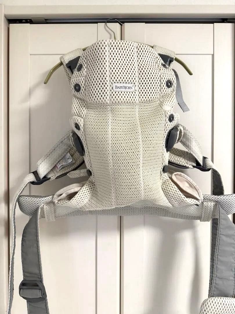 BABYBJÖRN 抱っこ紐 メッシュ ホワイト
