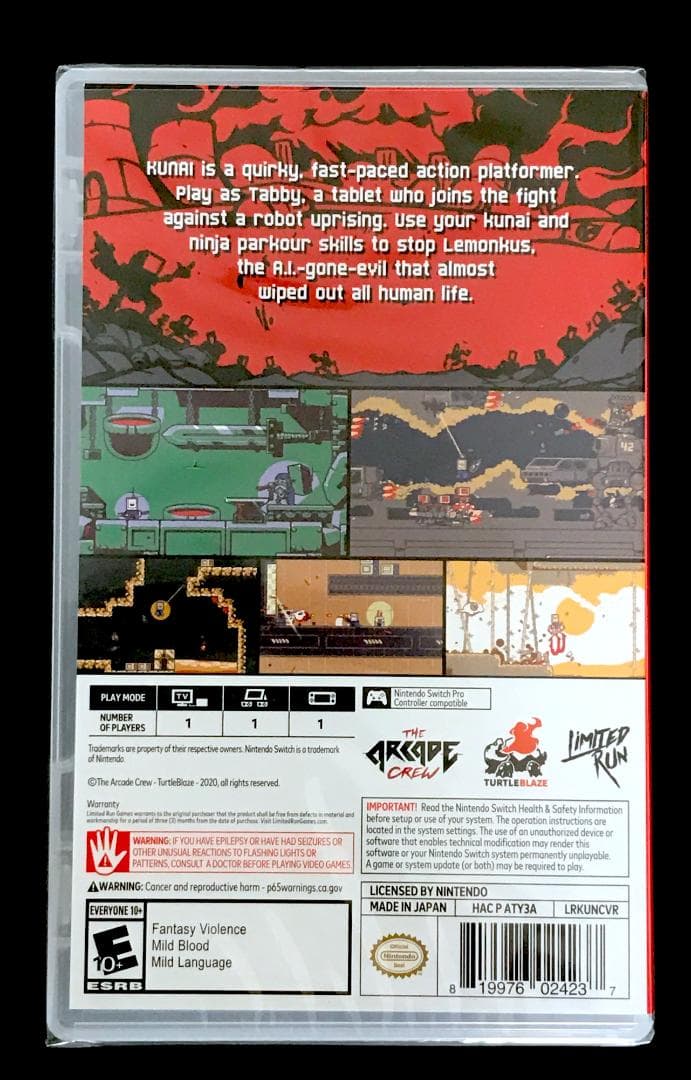 Kunai クナイ Switch 北米版　未開封品