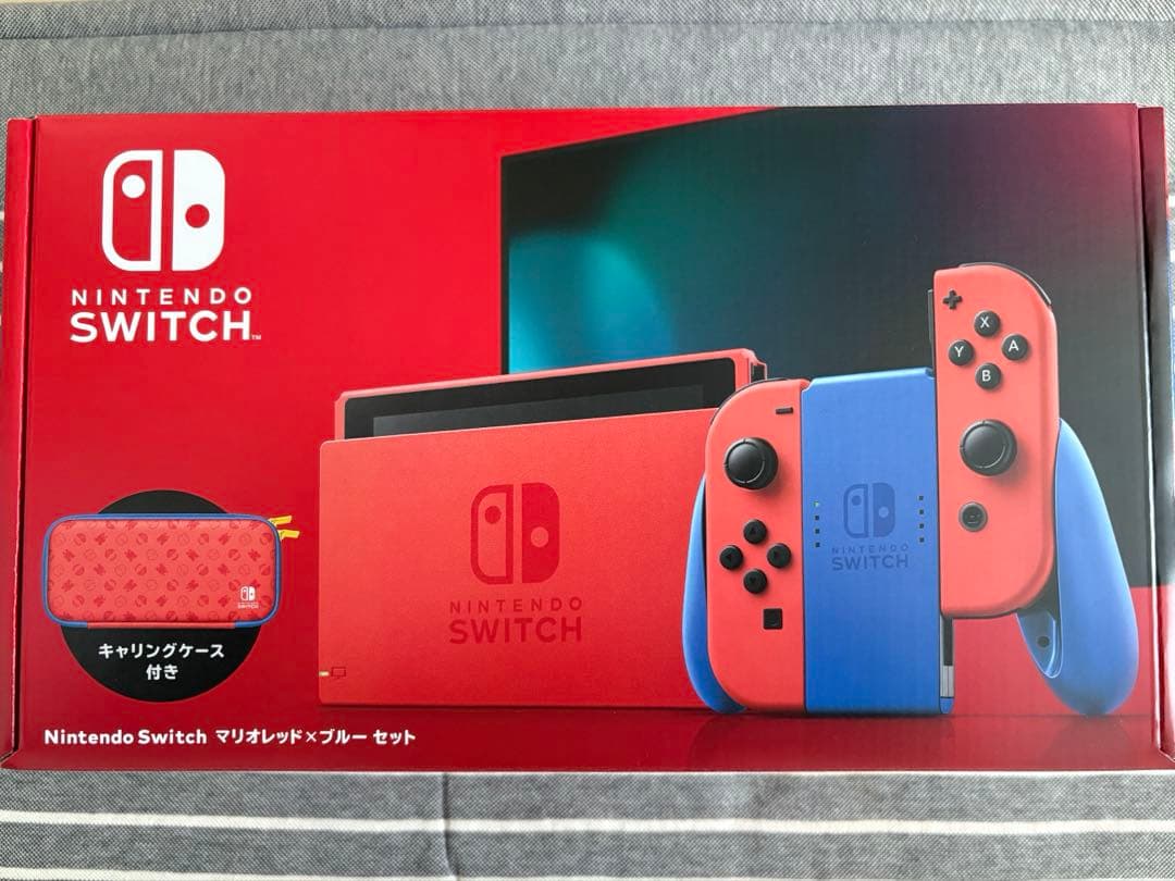 Nintendo Switch マリオレッド✖️ブルーセット