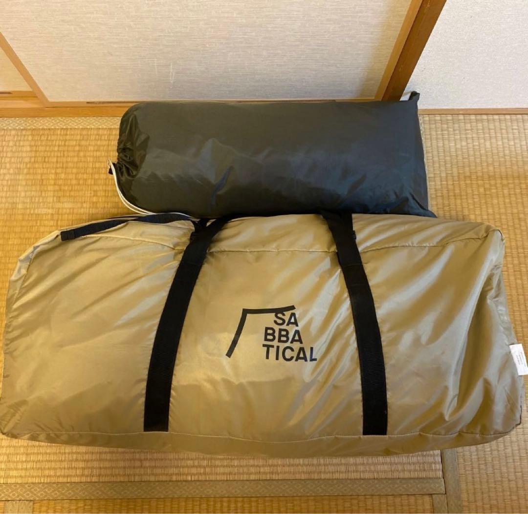 サバティカル スカイパイロットtc インナーテント付き