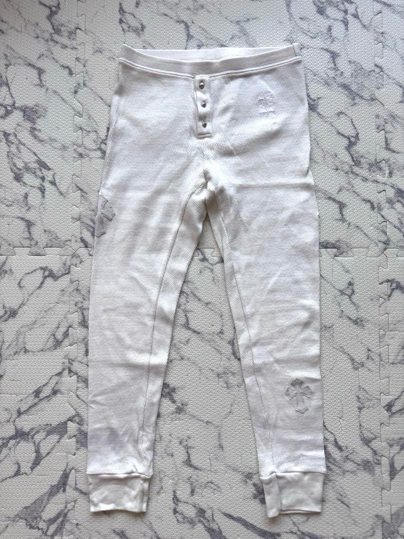 chromehearts☆クロムハーツ☆レザーパッチレギンス☆