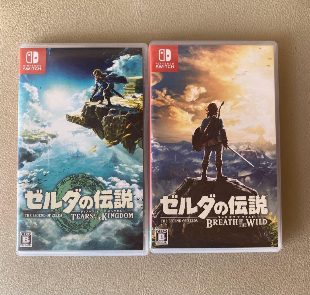 Switch1版　ゼルダの伝説　ブレスオブザワイルド　ティアーズオブザキングダム