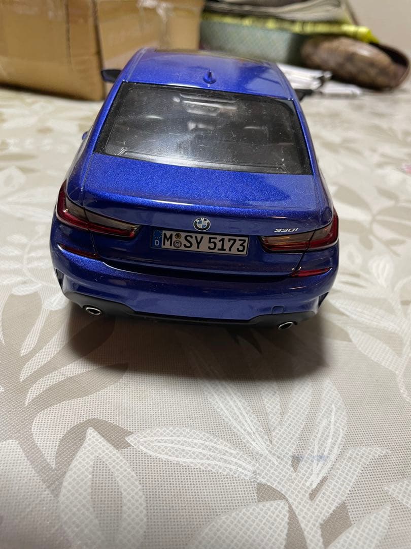  3シリーズ ミニカー 青　NOREV製